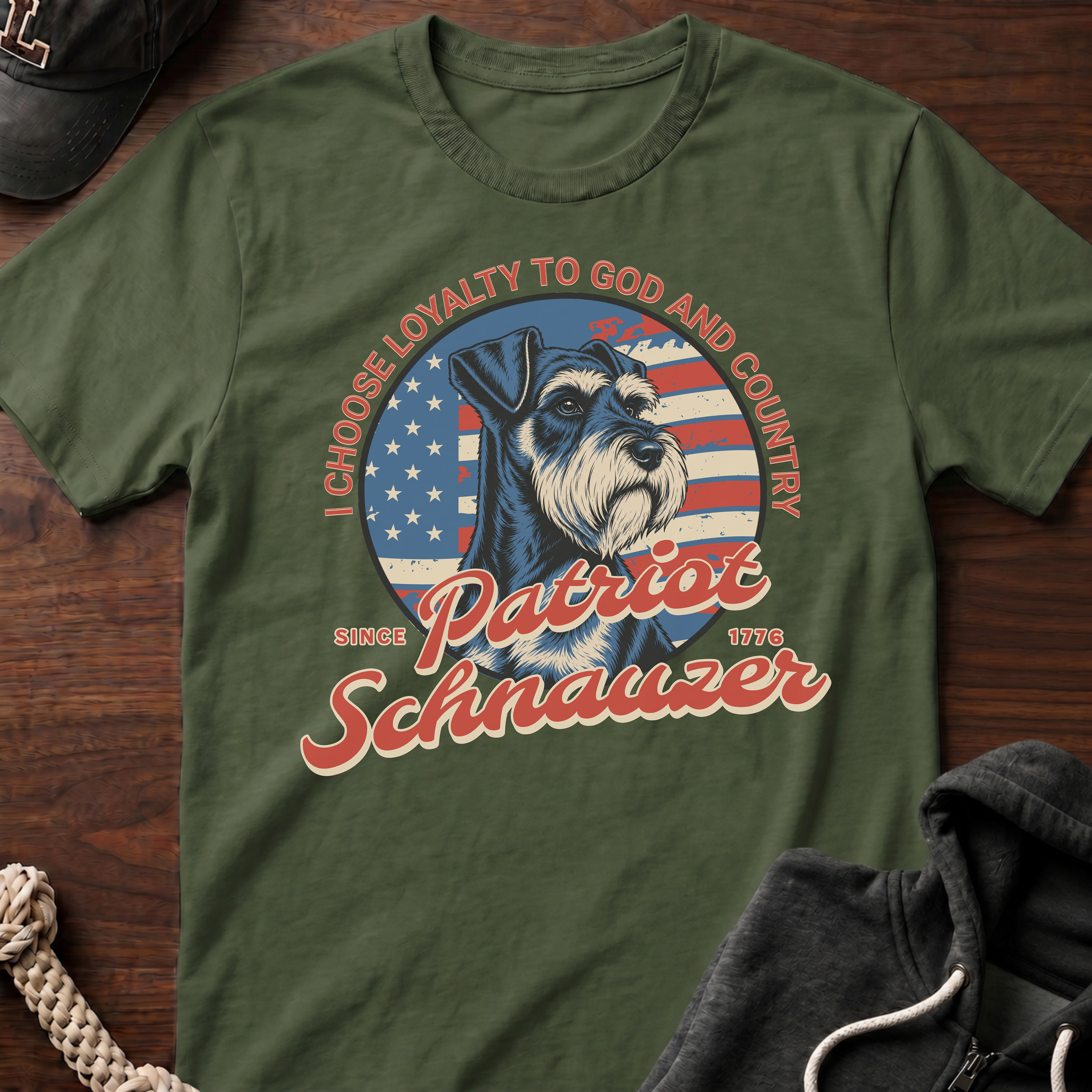 I Choose Loyalty To God And Country T-Shirt