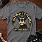 Staffed By A Schnauzer 02 T-Shirt