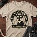 Staffed By A Schnauzer 02 T-Shirt