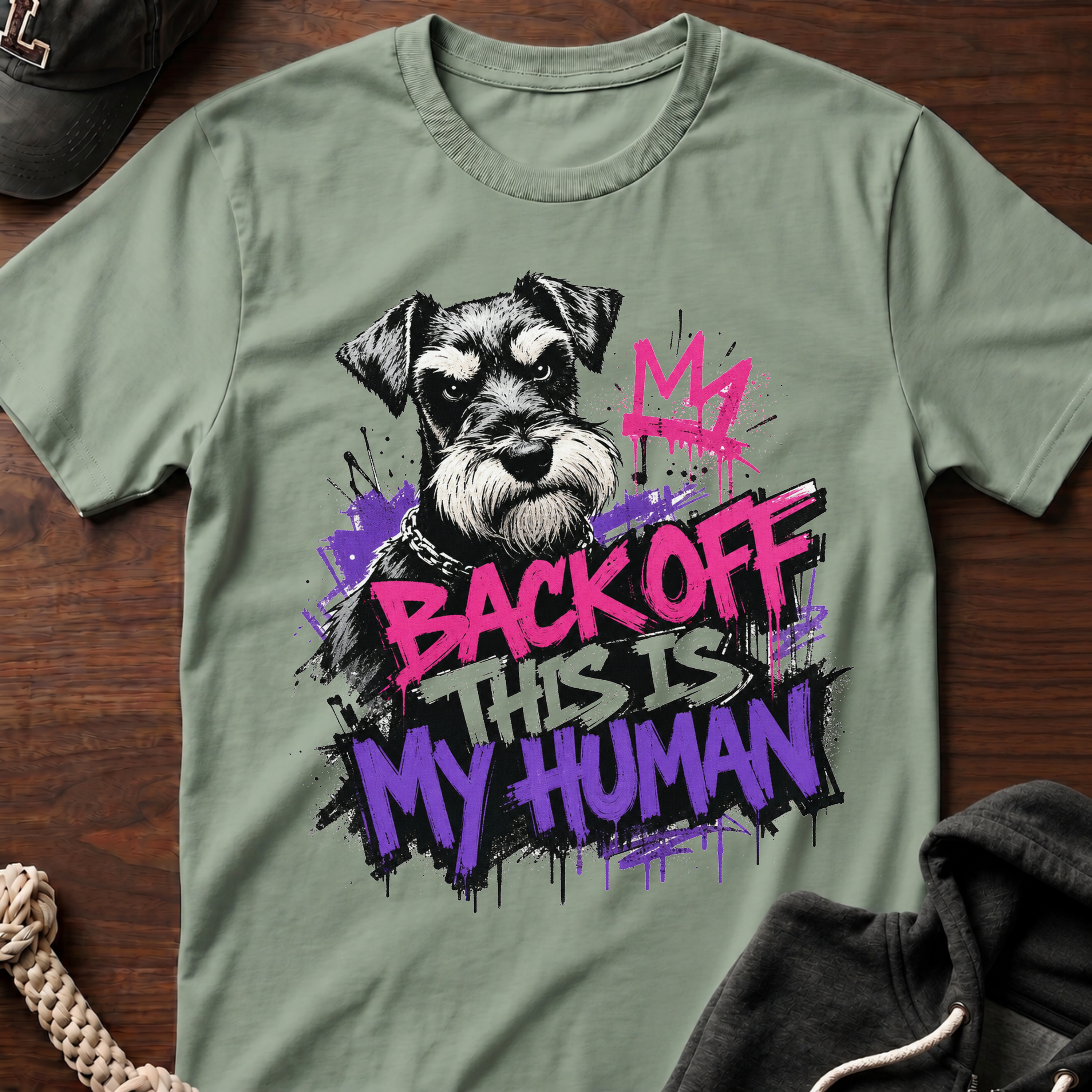 Back Off This Is My Human 04 T-Shirt
