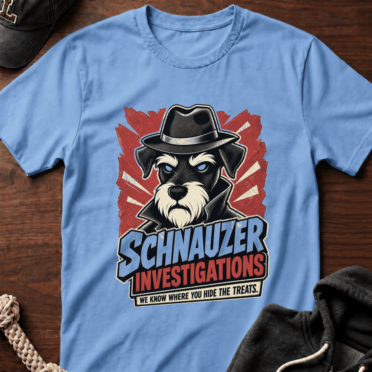 Schnauzer Investigations T-Shirt