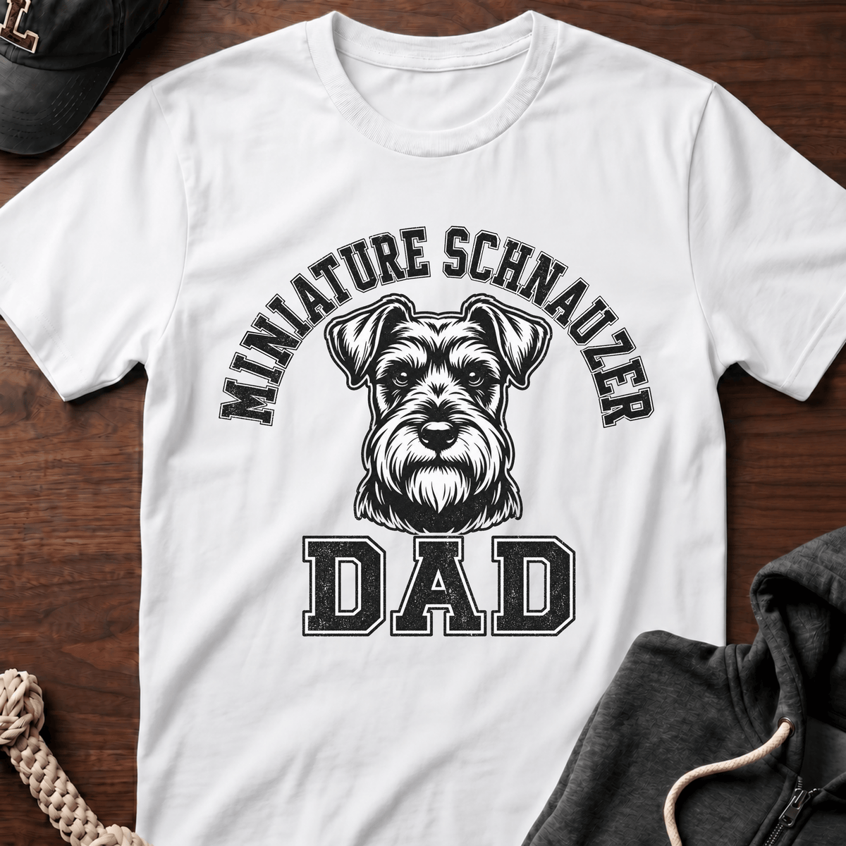 Schnauzer Dad T-Shirt