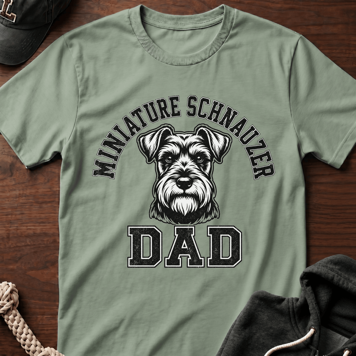 Schnauzer Dad T-Shirt