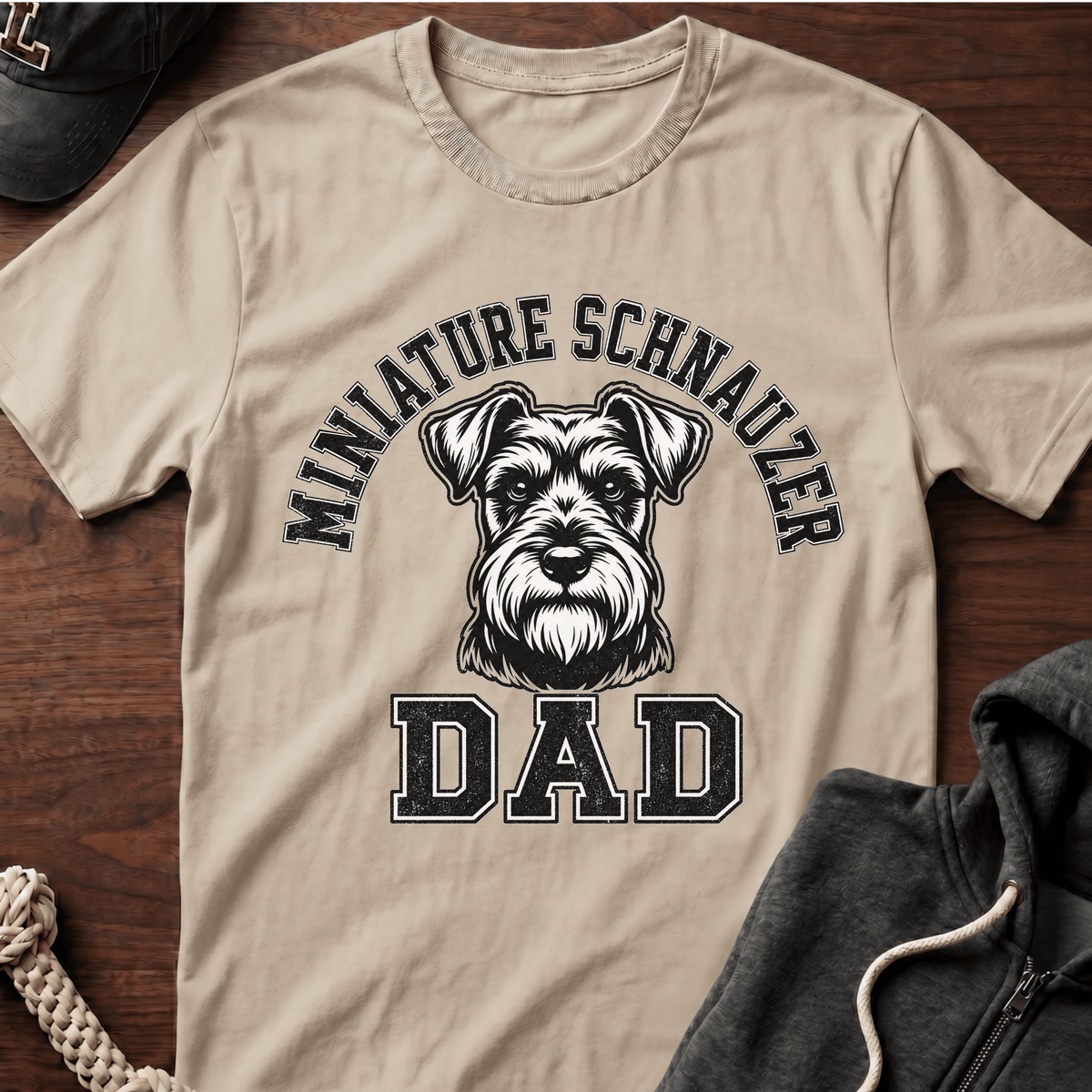 Schnauzer Dad T-Shirt