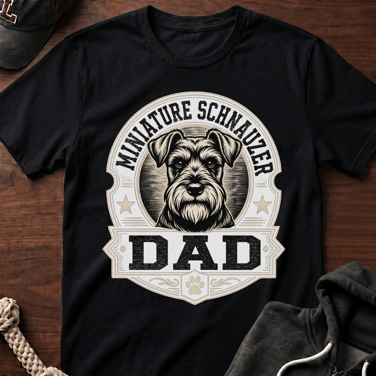 Schnauzer Dad T-Shirt