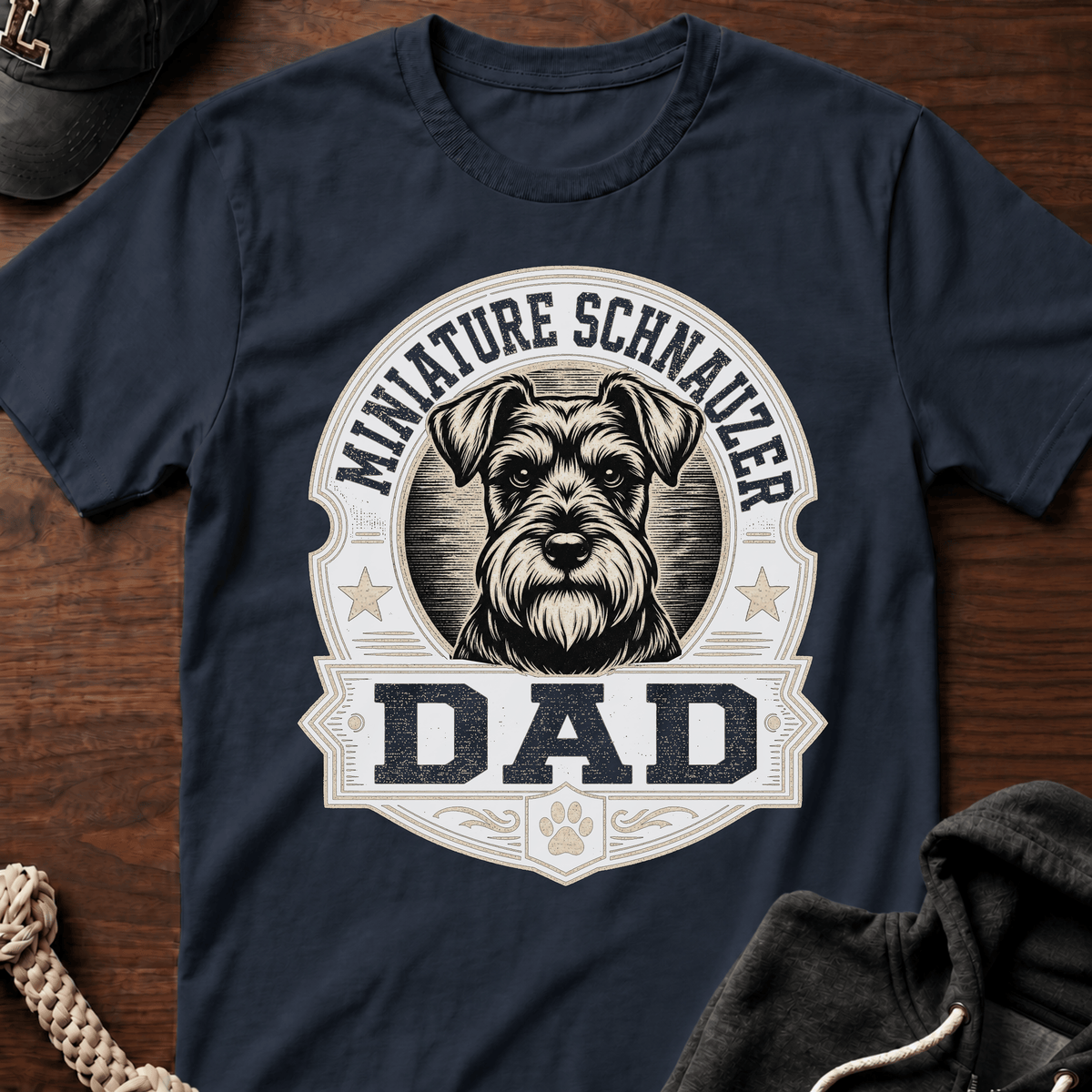 Schnauzer Dad T-Shirt