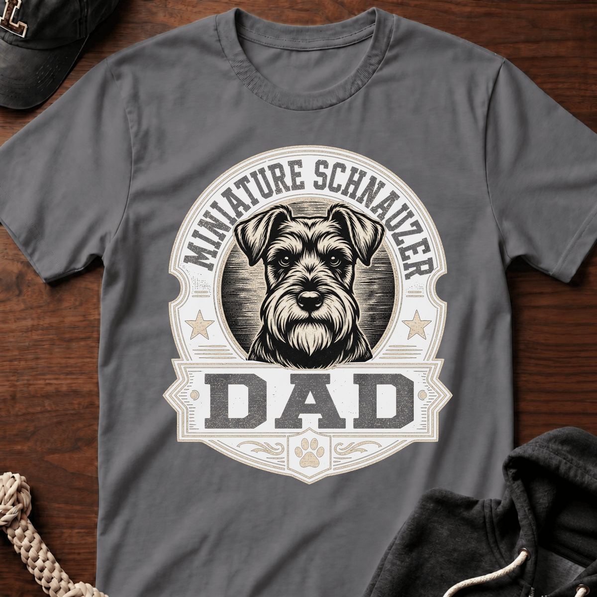 Schnauzer Dad T-Shirt