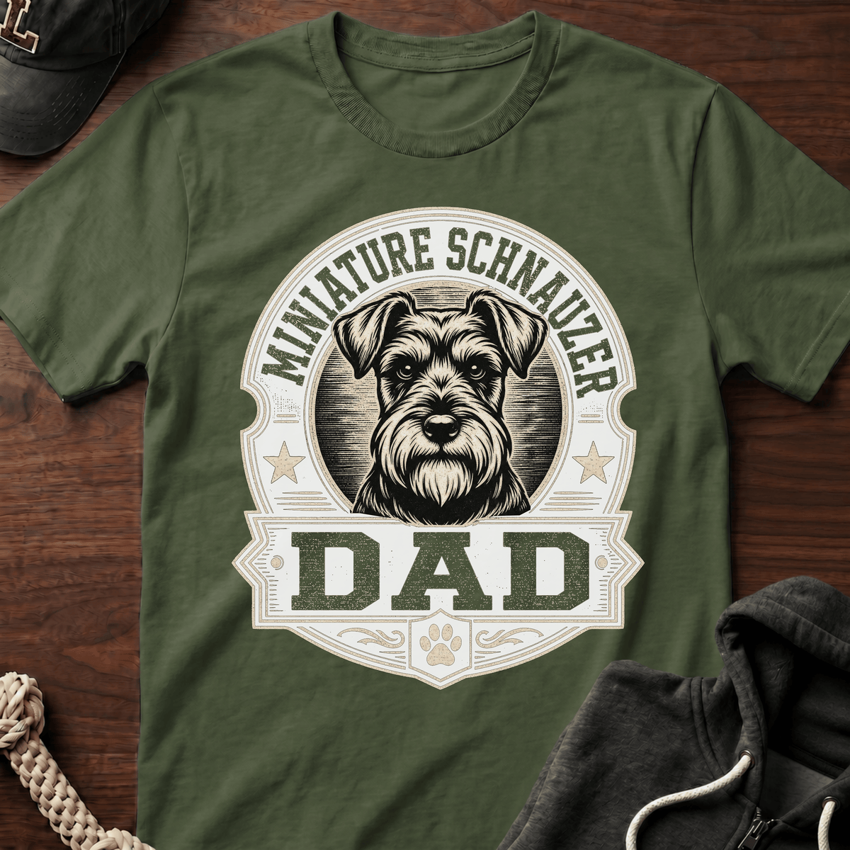Schnauzer Dad T-Shirt