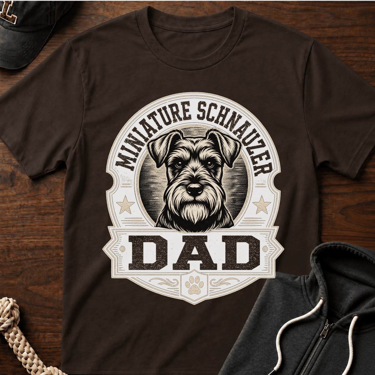 Schnauzer Dad T-Shirt