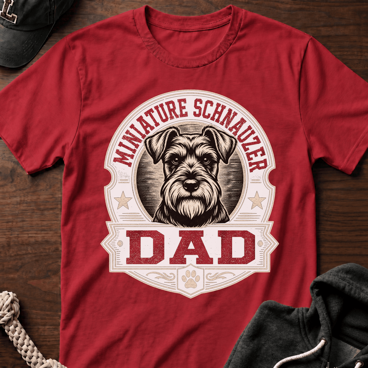 Schnauzer Dad T-Shirt