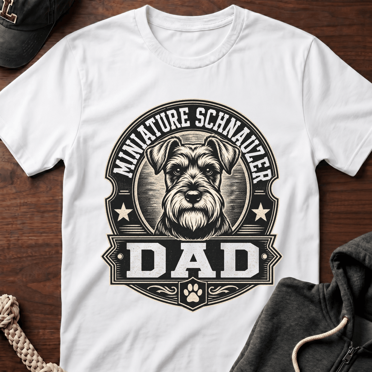 Schnauzer Dad T-Shirt