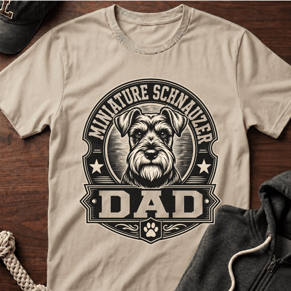 Schnauzer Dad T-Shirt