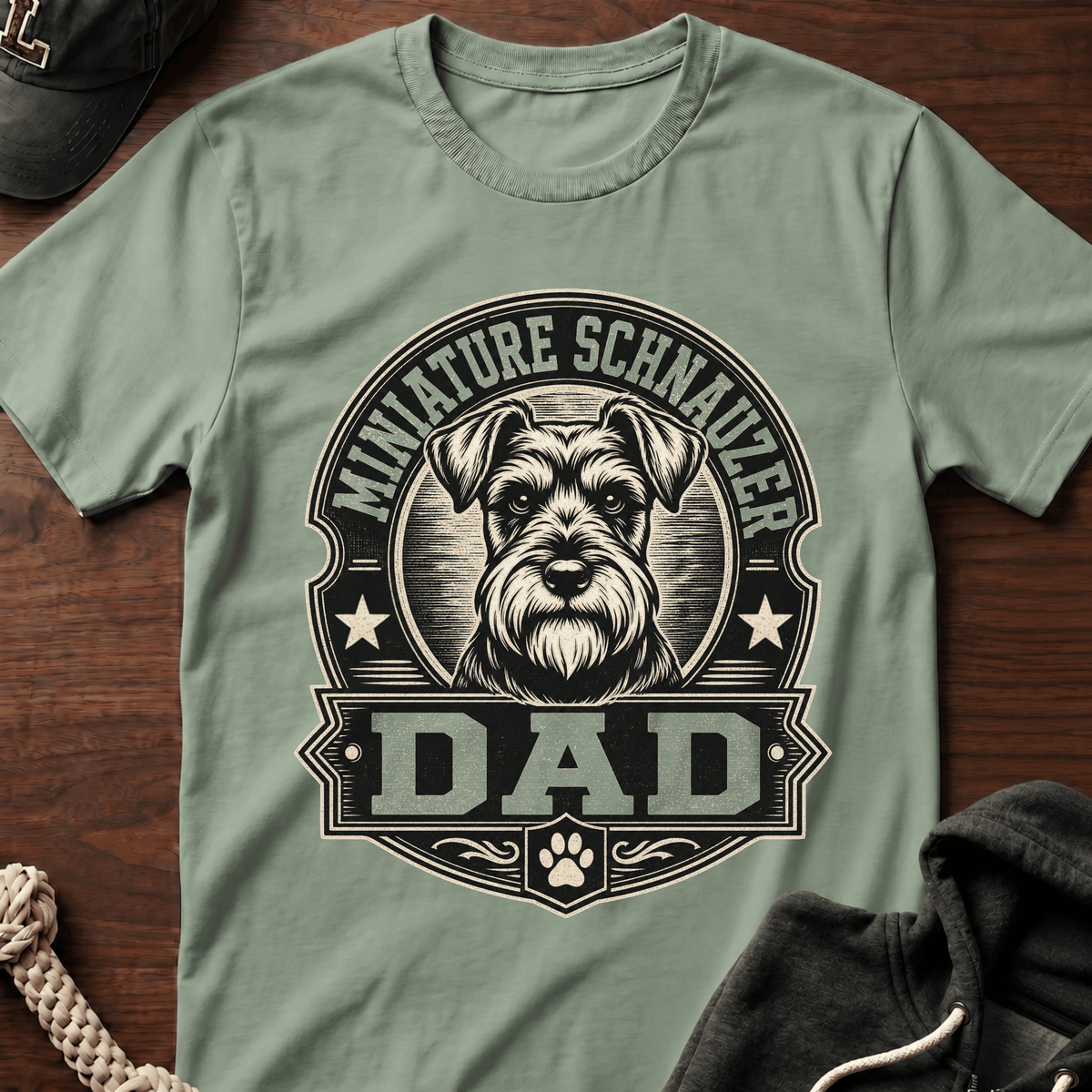 Schnauzer Dad T-Shirt