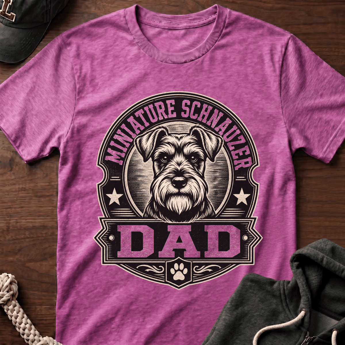 Schnauzer Dad T-Shirt