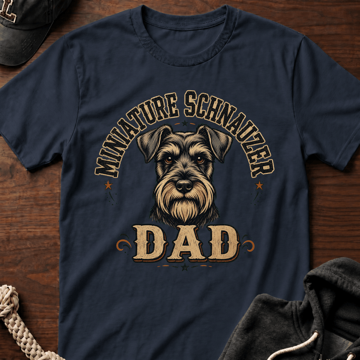Schnauzer Dad T-Shirt