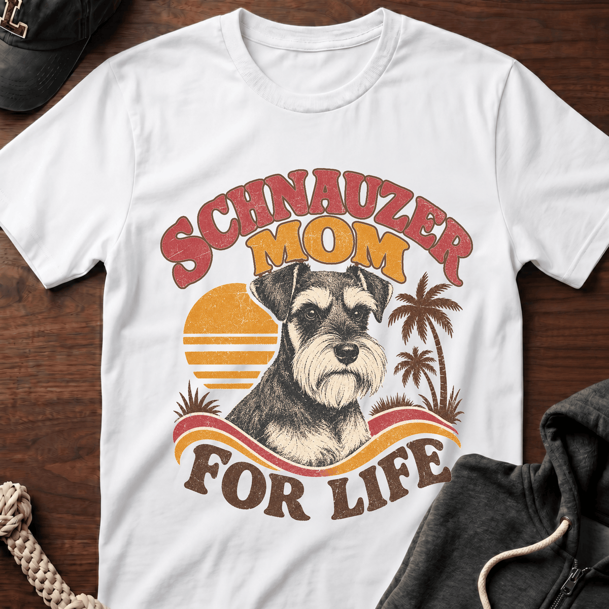Schnauzer Mom T-Shirt