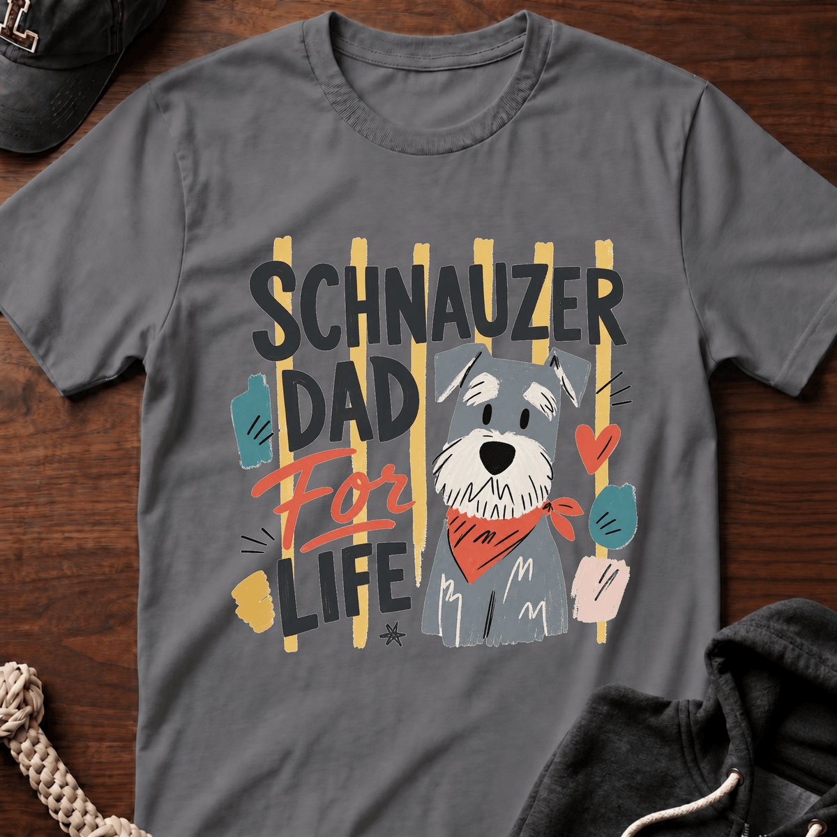 Schnauzer Dad T-Shirt