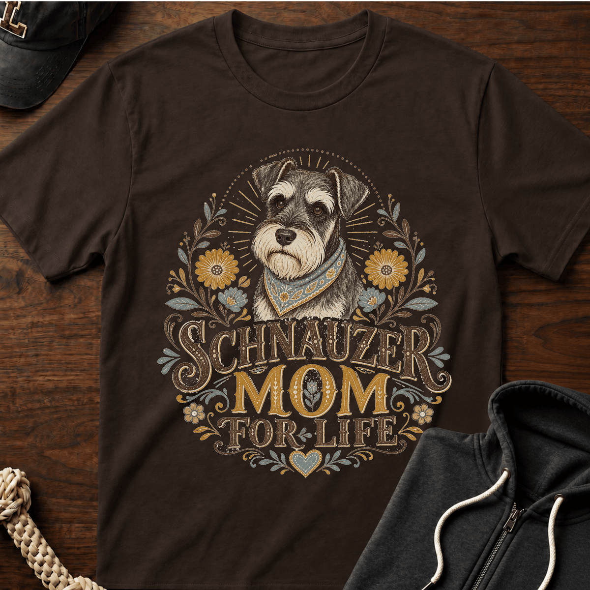 Schnauzer Mom T-Shirt