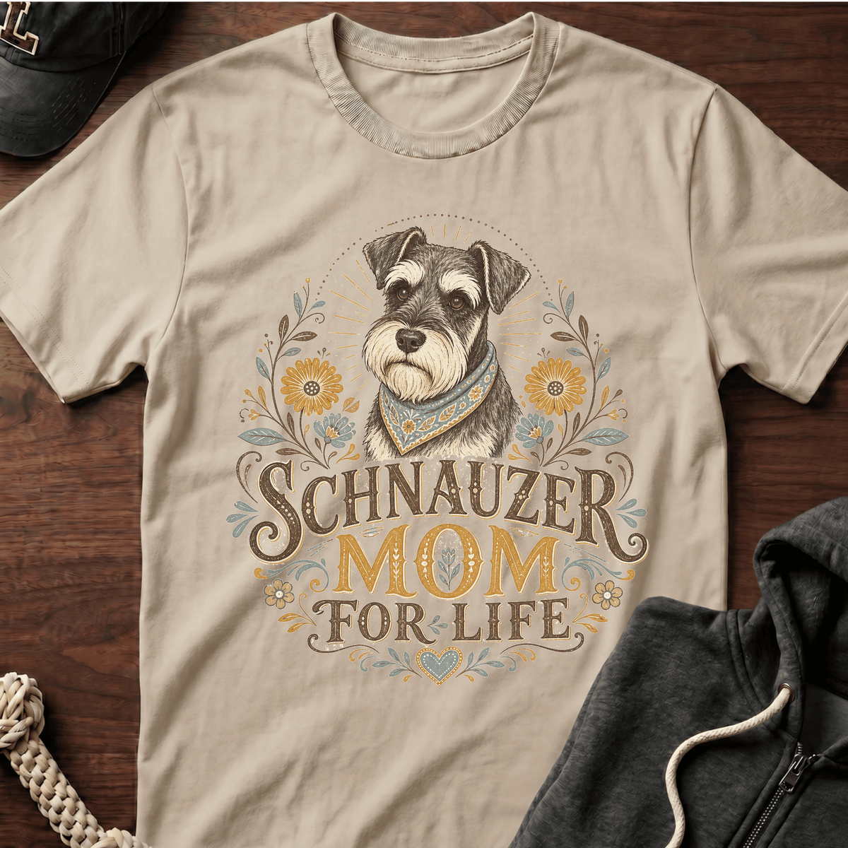 Schnauzer Mom T-Shirt