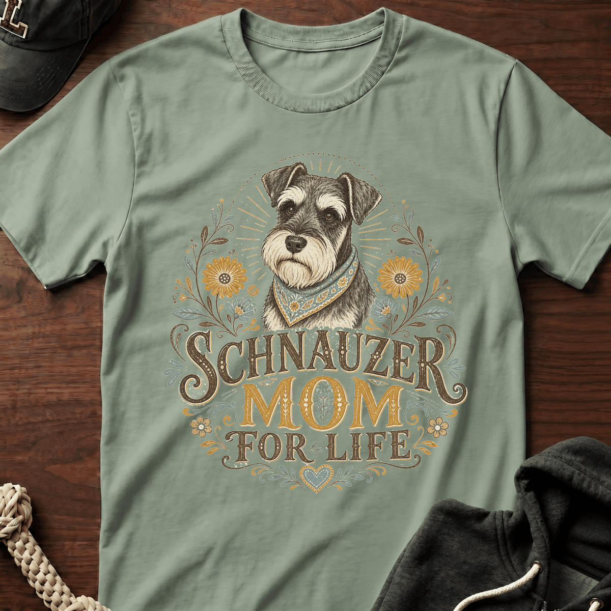 Schnauzer Mom T-Shirt