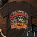 Staffed By A Schnauzer T-Shirt