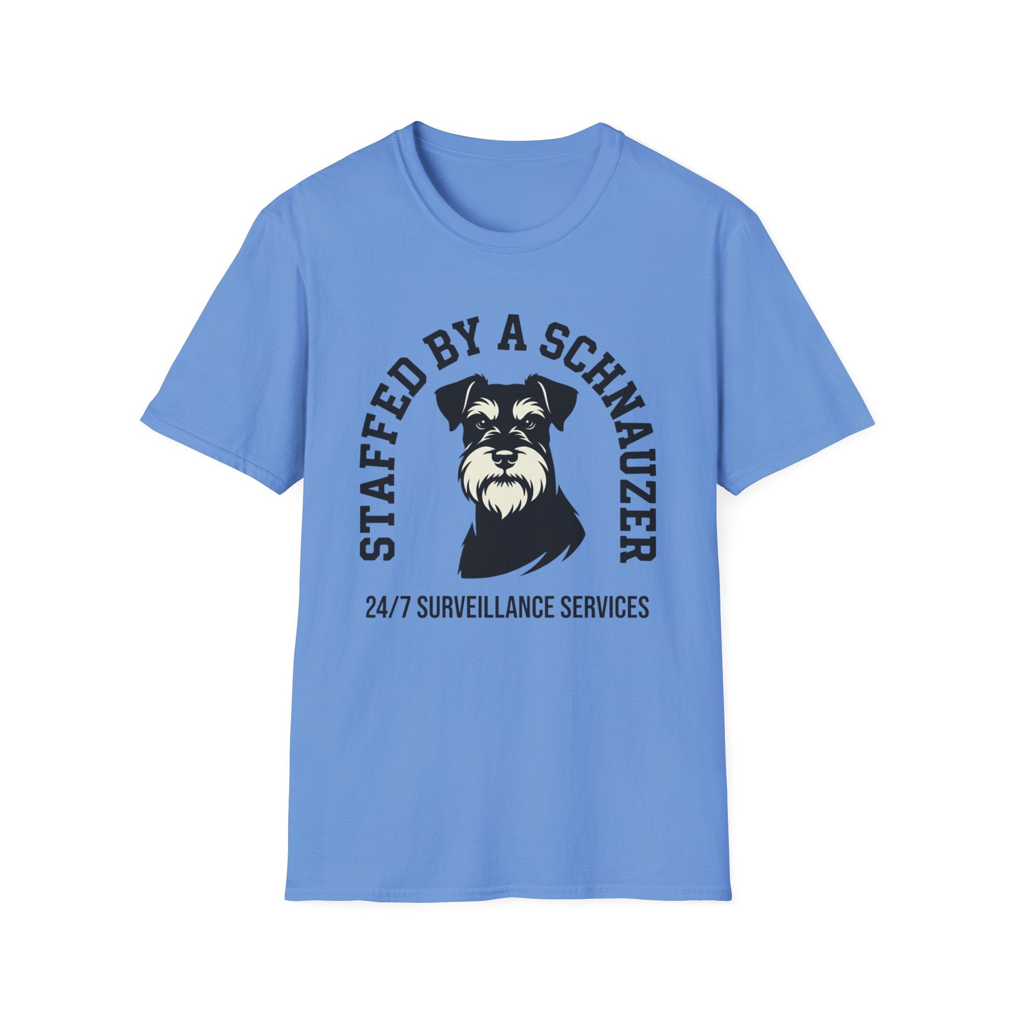 Staffed By A Schnauzer T-Shirt