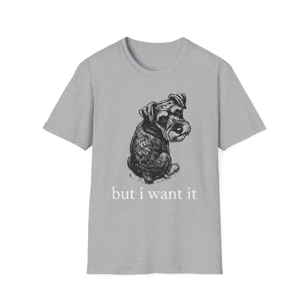 but i want it_White cutout T-Shirt
