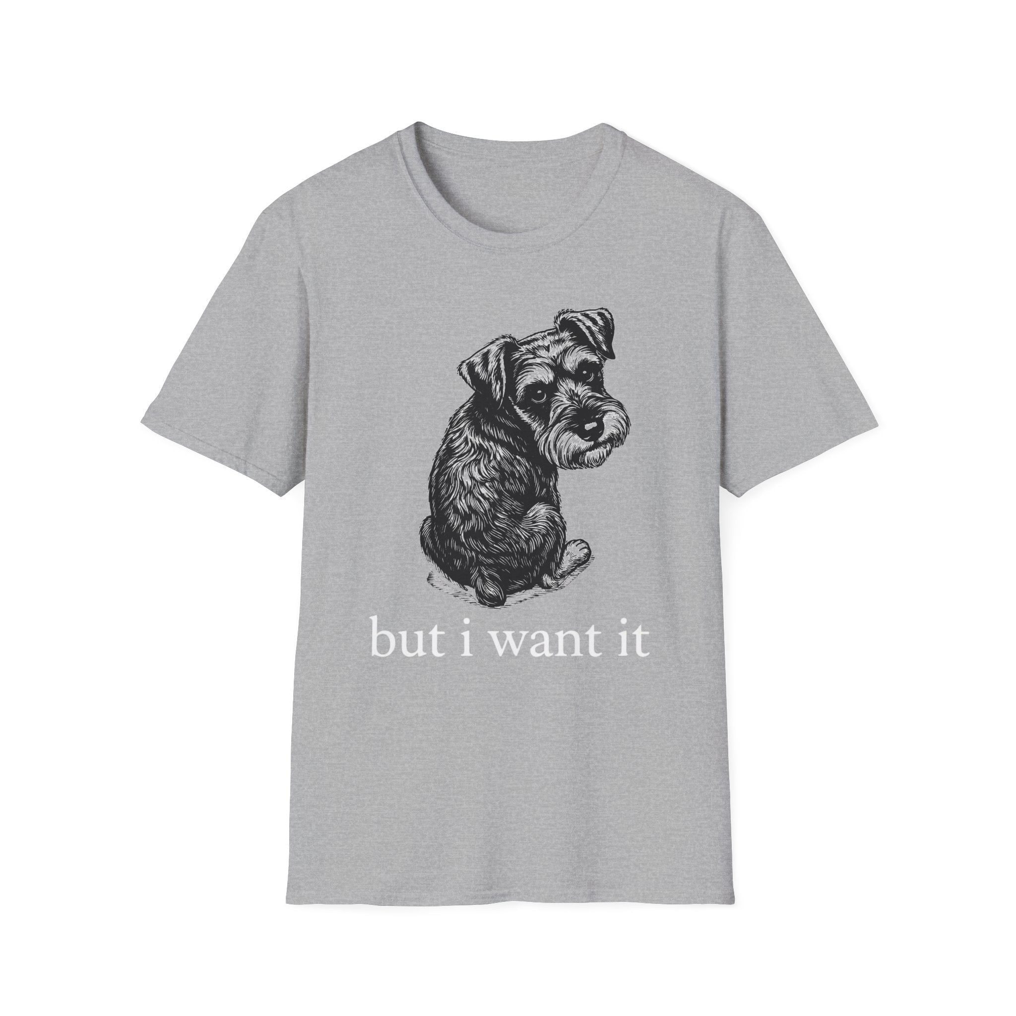 but i want it_White cutout T-Shirt