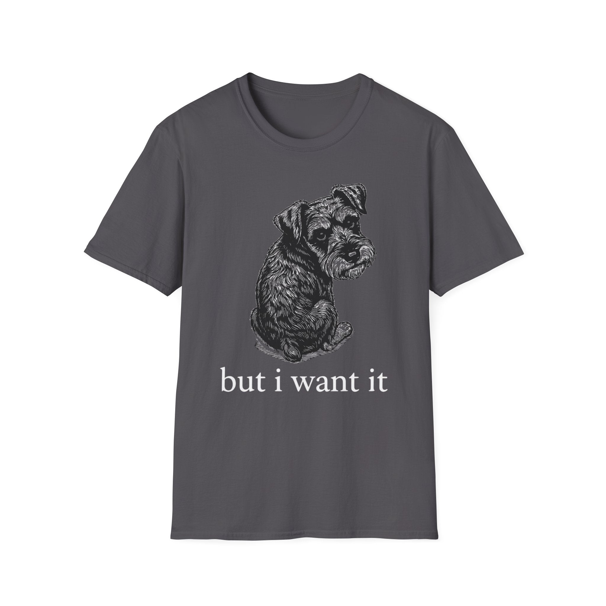 but i want it_White cutout T-Shirt