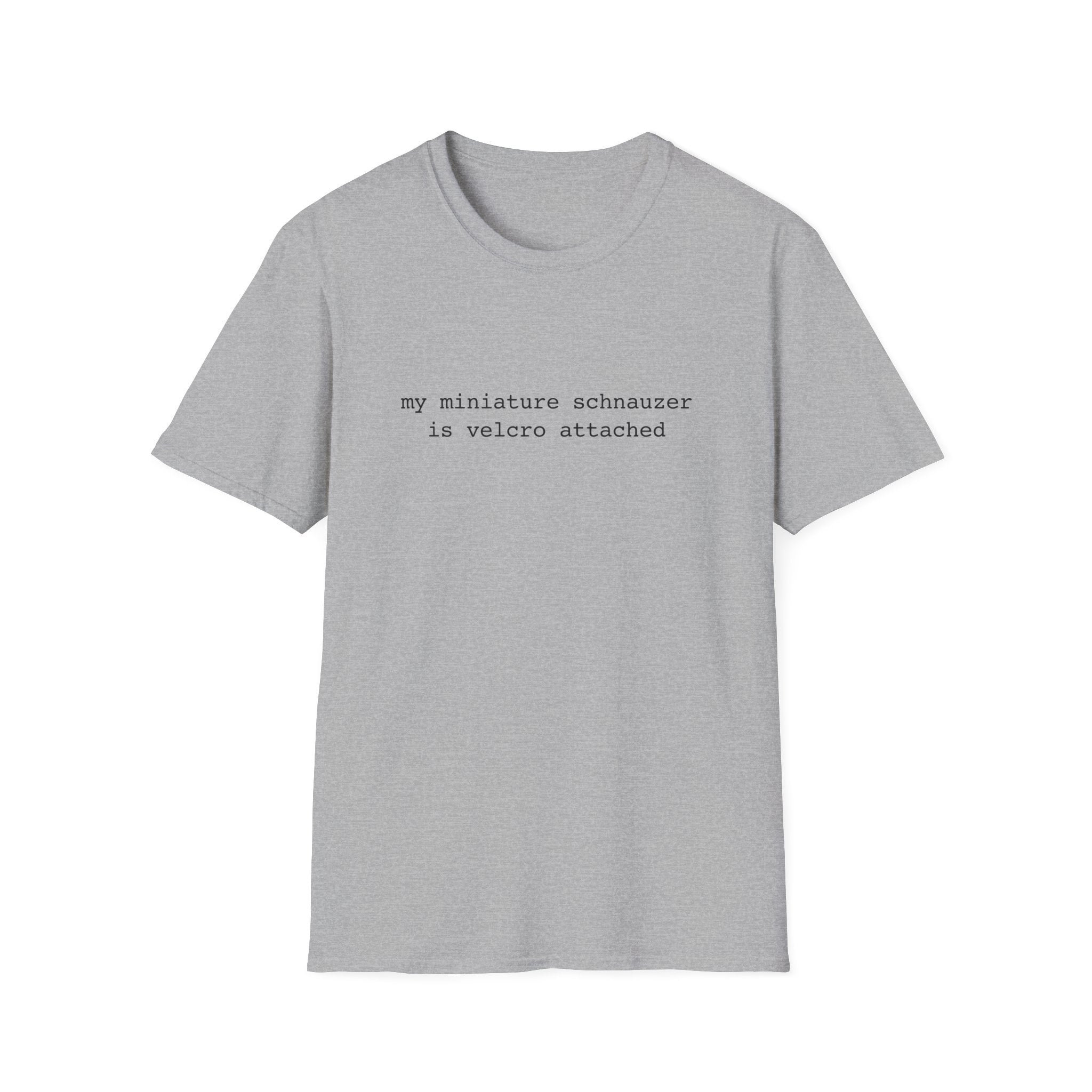 velcro attached_BLACK T-Shirt