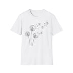 Dandelion Flight_BLACK T‑Shirt