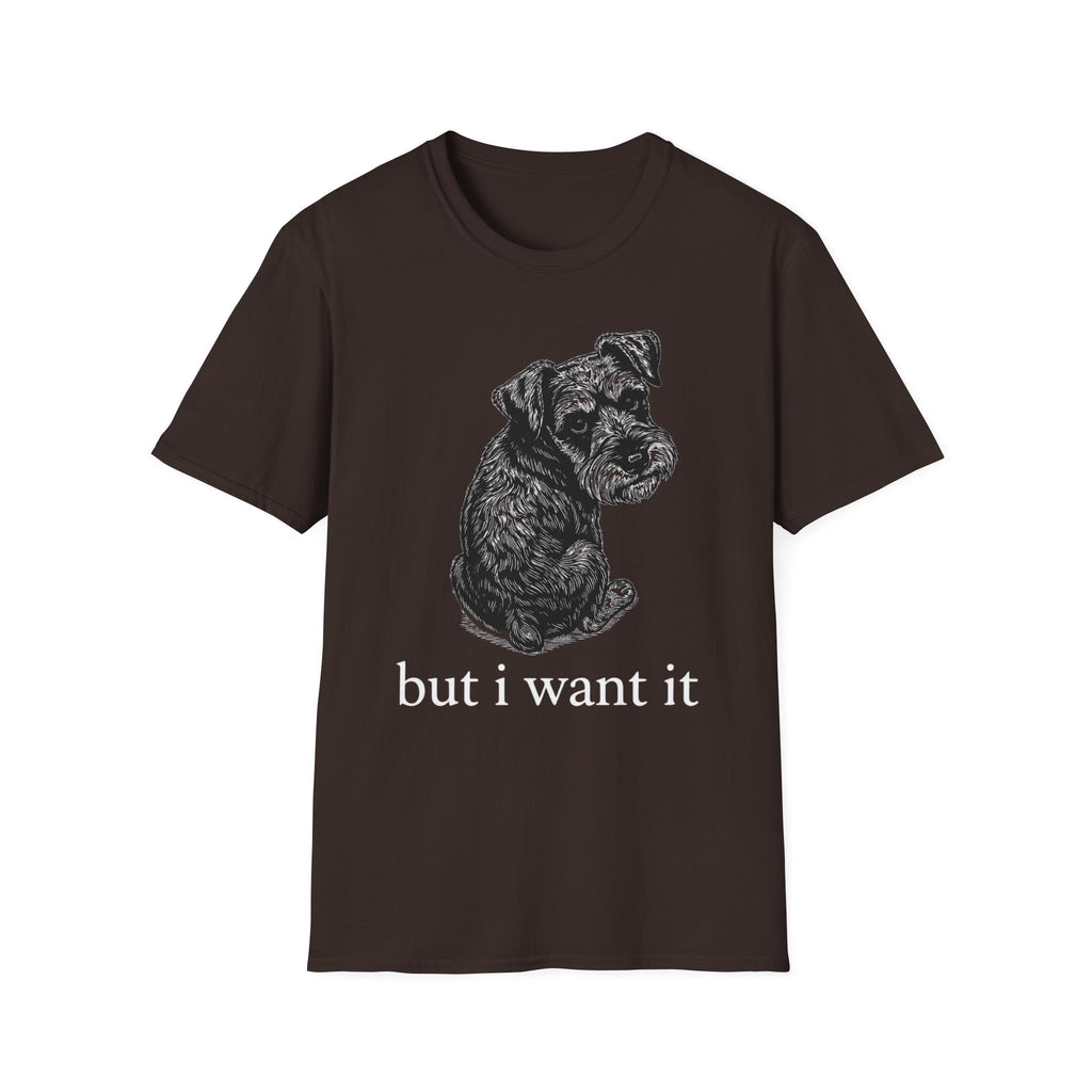 but i want it_White cutout T-Shirt