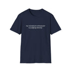 judging silently_WHITE T-Shirt
