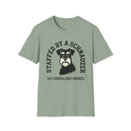Staffed By A Schnauzer T-Shirt