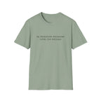 hates the mailman_BLACK T‑Shirt