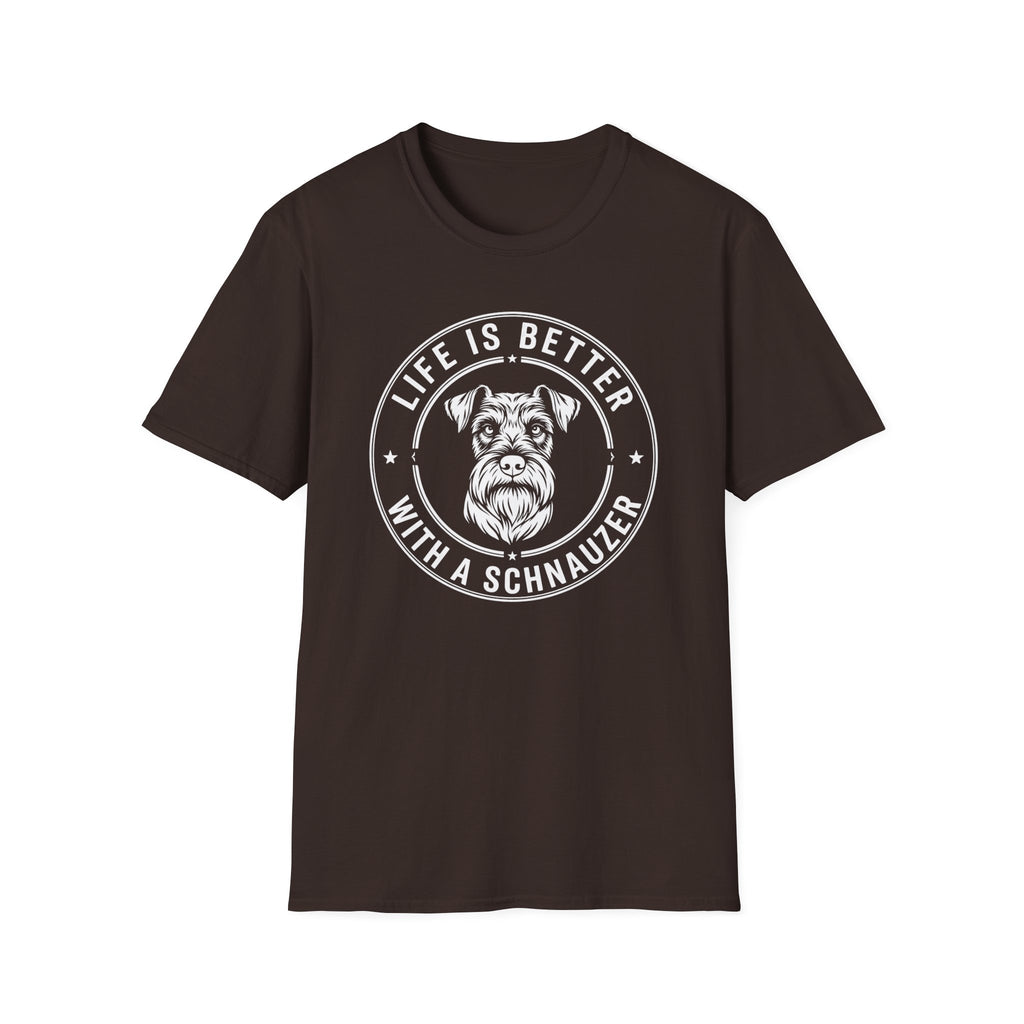 Life Is Better_White Text T-Shirt