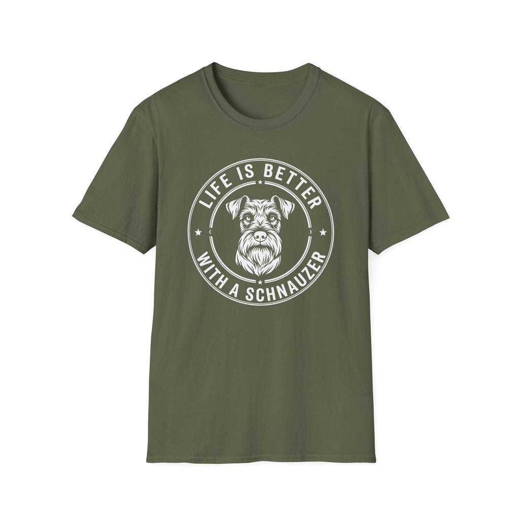 Life Is Better_White Text T-Shirt