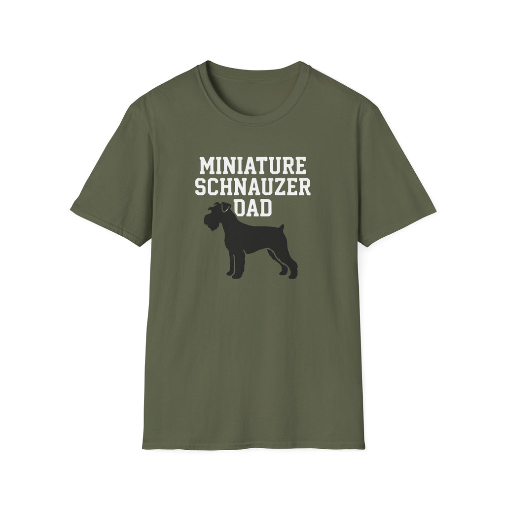 Miniature Schnauzer Dad T-Shirt
