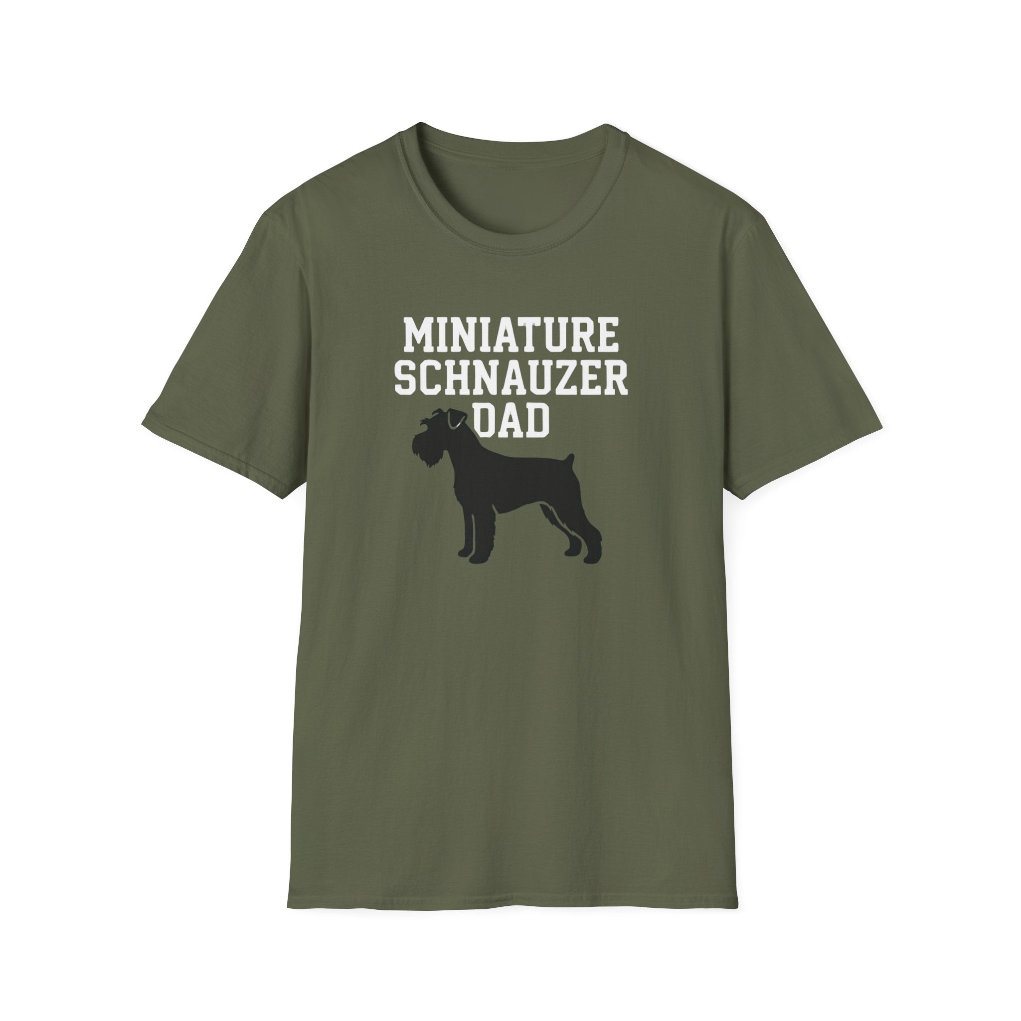 Miniature Schnauzer Dad T-Shirt