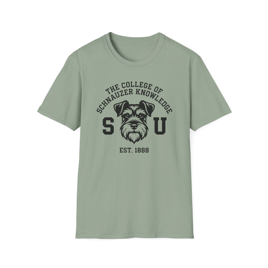 College Of Schnauzer Knowledge T-Shirt