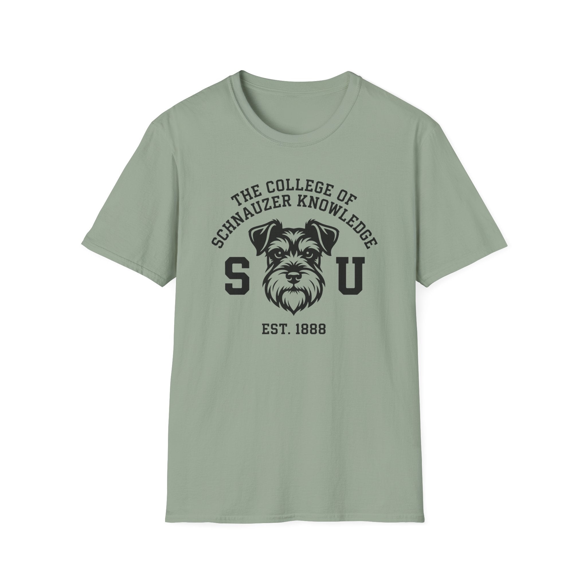 College Of Schnauzer Knowledge T-Shirt