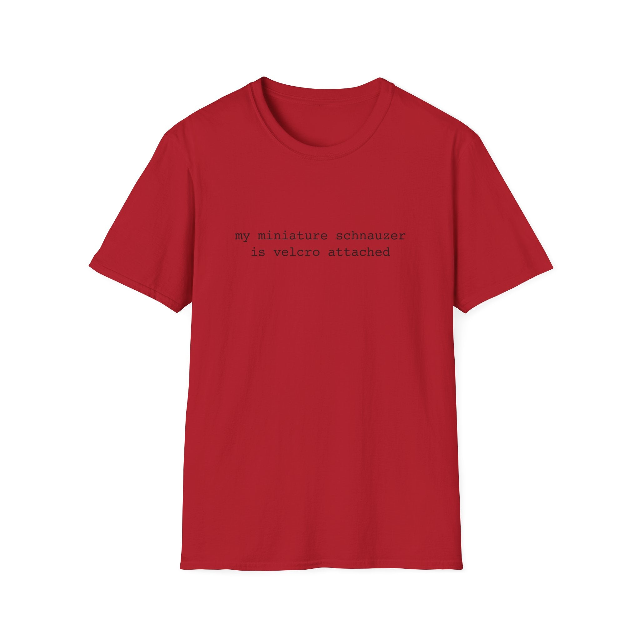 velcro attached_BLACK T-Shirt