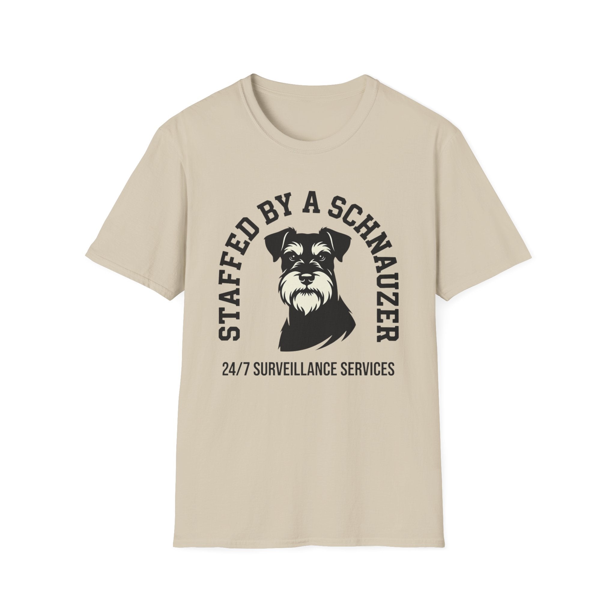 Staffed By A Schnauzer T-Shirt