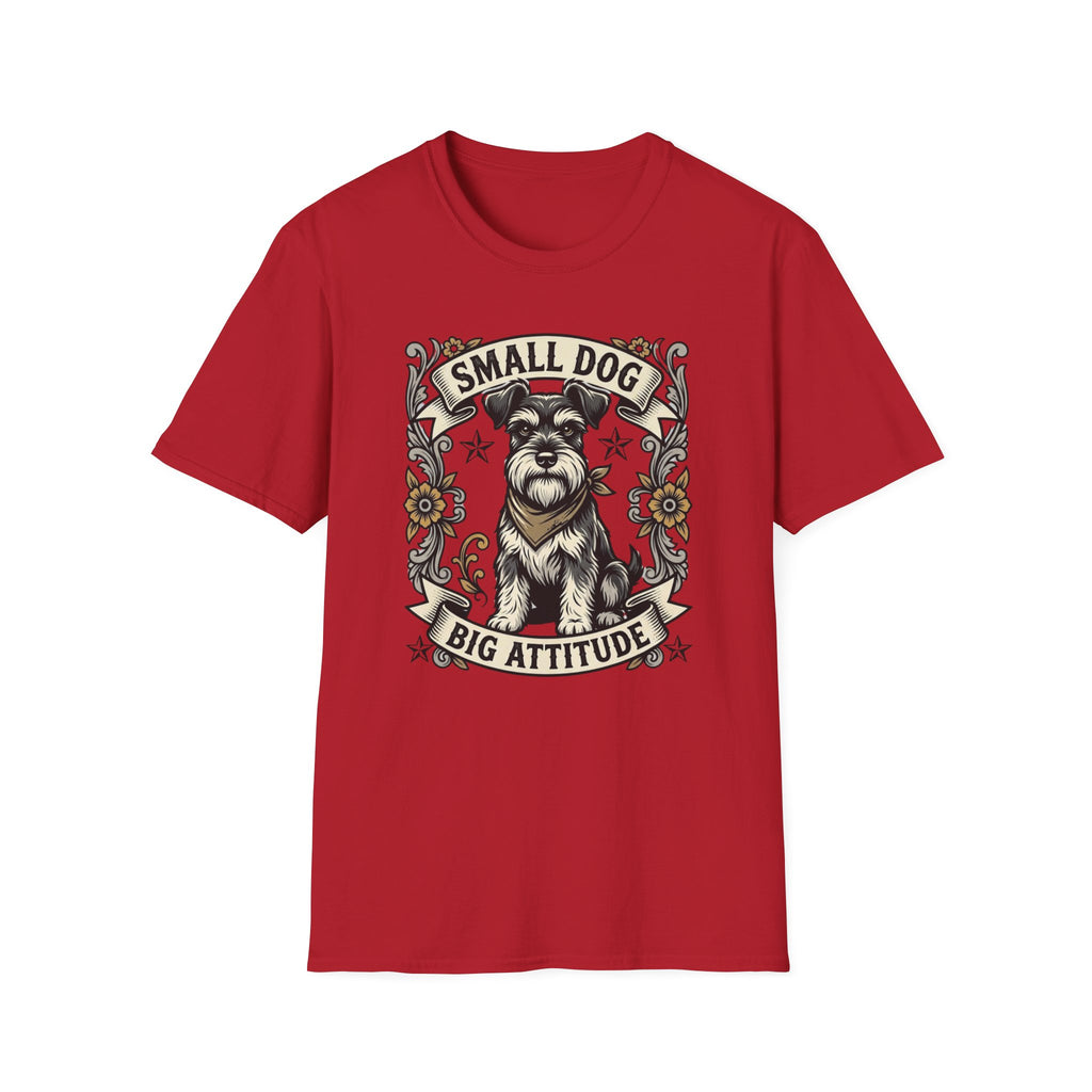 Small Dog Big Attitude T‑Shirt