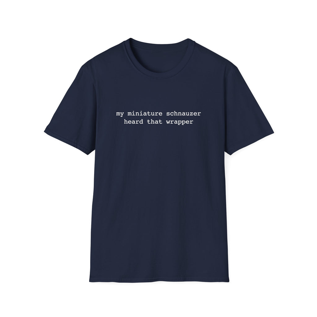 heard that wrapper_WHITE T-Shirt