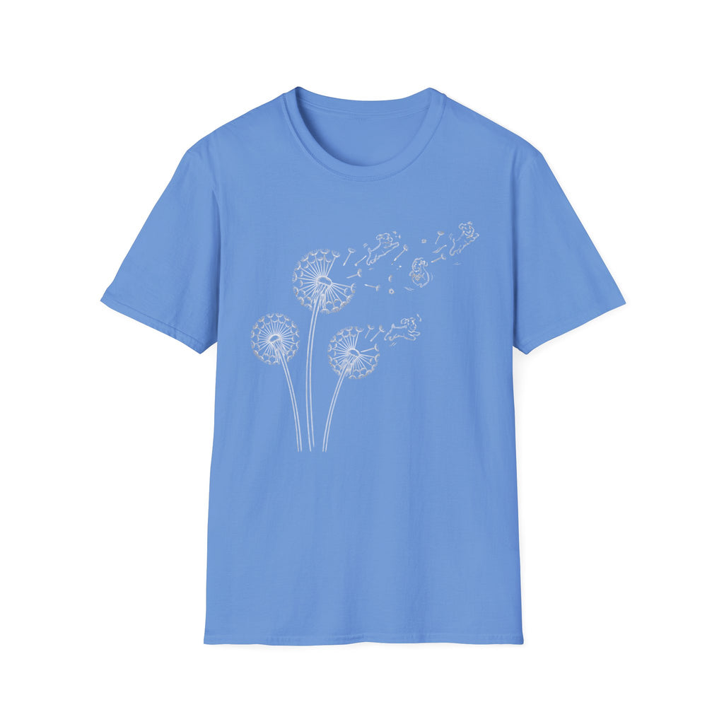 Dandelion Flight_WHITE T-Shirt