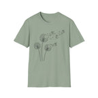 Dandelion Flight_BLACK T‑Shirt