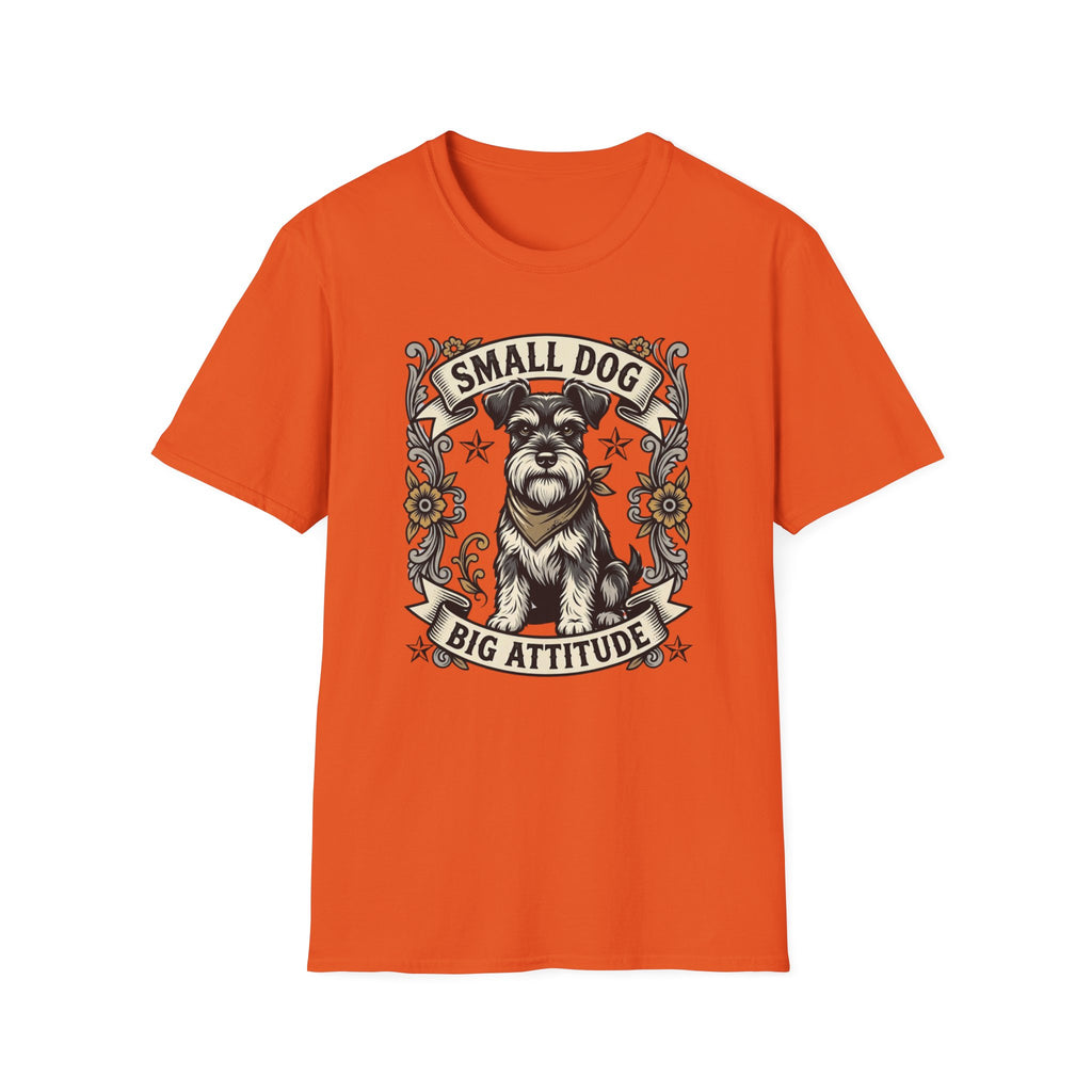 Small Dog Big Attitude T‑Shirt