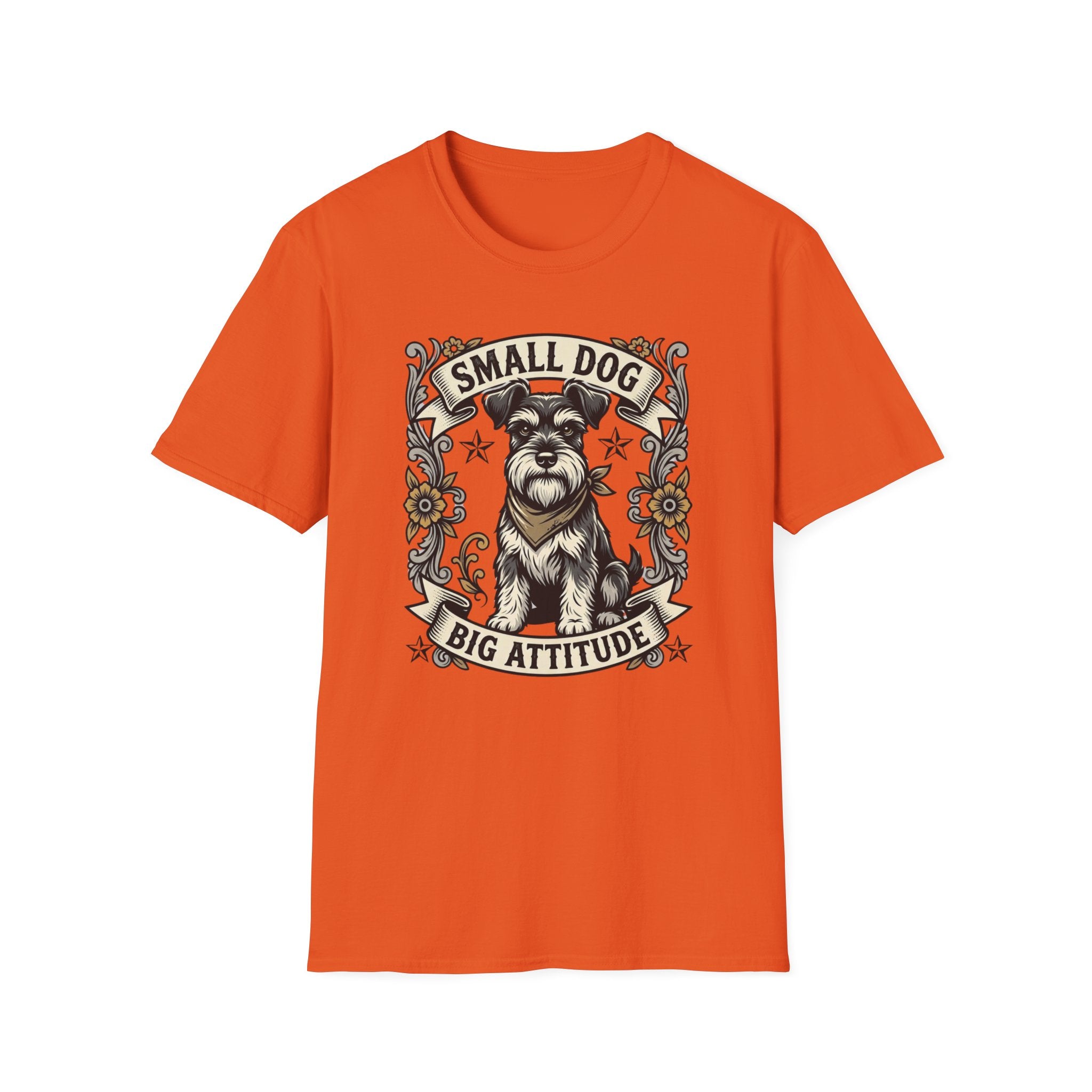 Small Dog Big Attitude T‑Shirt