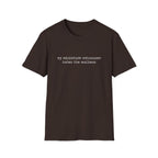 hates the mailman_WHITE T-Shirt